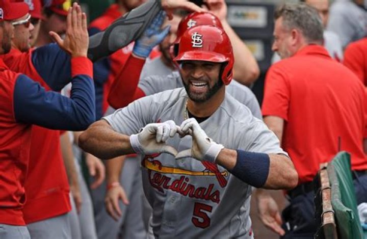 Does Albert Pujols son A.J. Pujols play baseball? 1 Albert Pujols 1