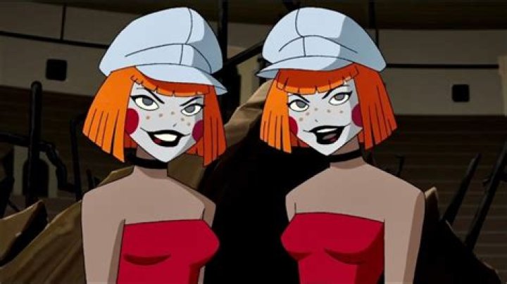 Dee Dee grin malevolently in Batman Beyond