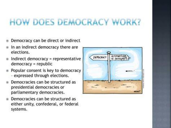 How does democracy work in Star Wars?