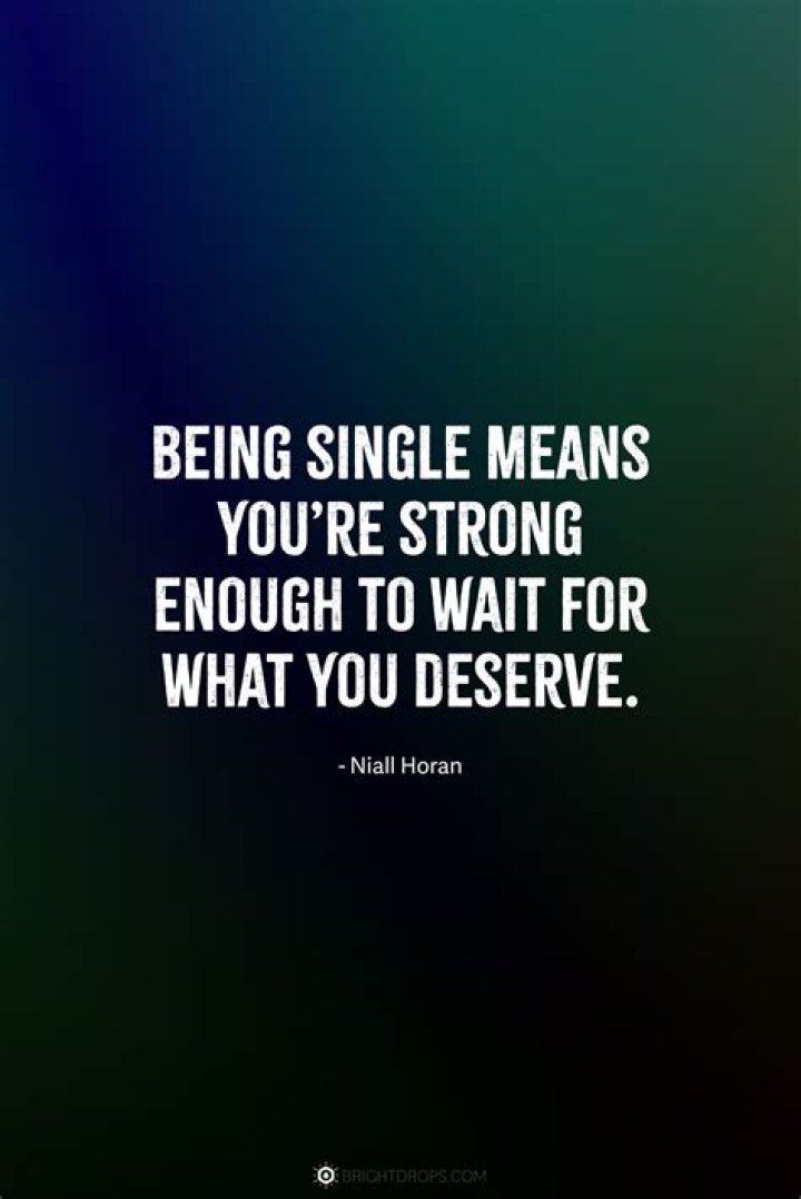 how to be single