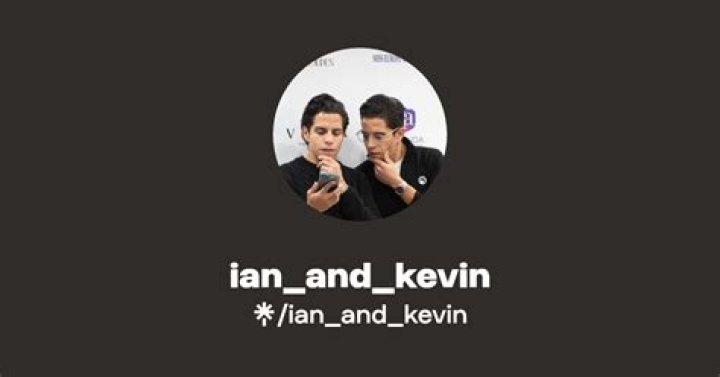Ian and Kevin