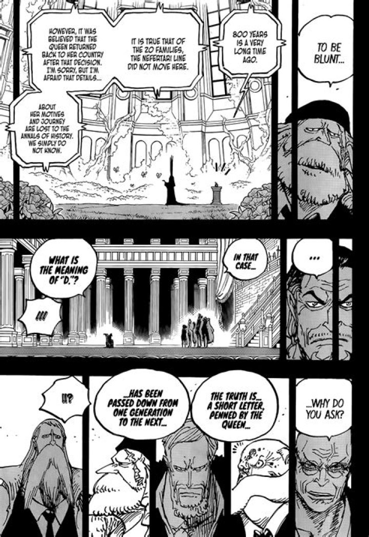 One Piece manga chapter 1084, Imu