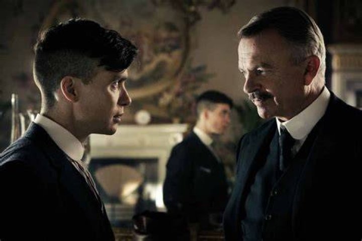 Thomas Shelby and Campbell in 'Peaky Blinders'