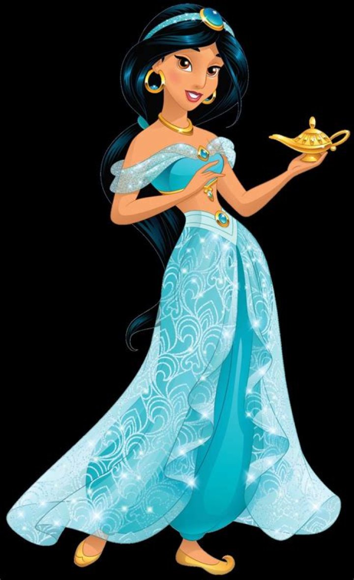 What is Princess Jasmine's eye color?